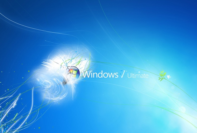 Microsoft, windows 7, элементы природы