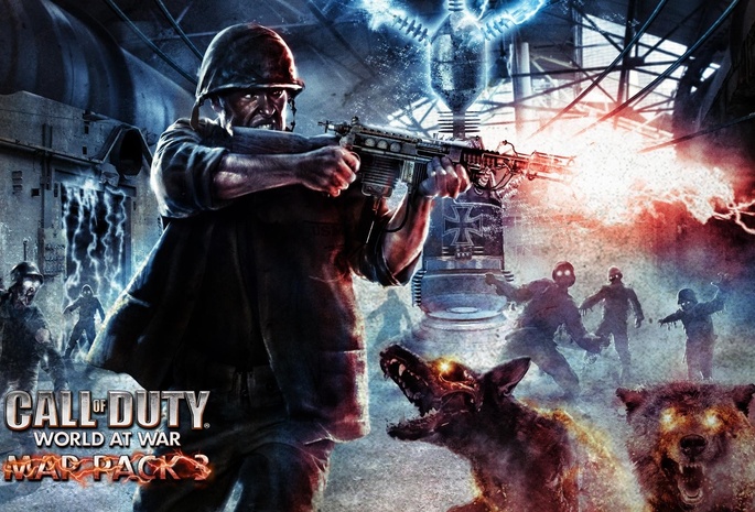 all of duty, world at war, nazi zombies, 