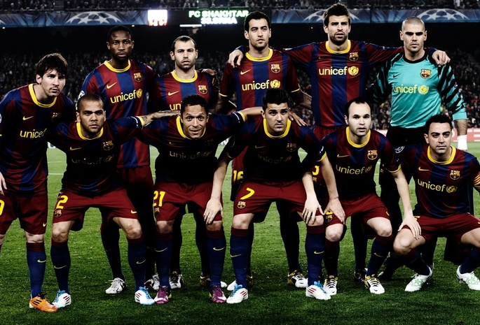 camp nou, team, champions league, Barcelona