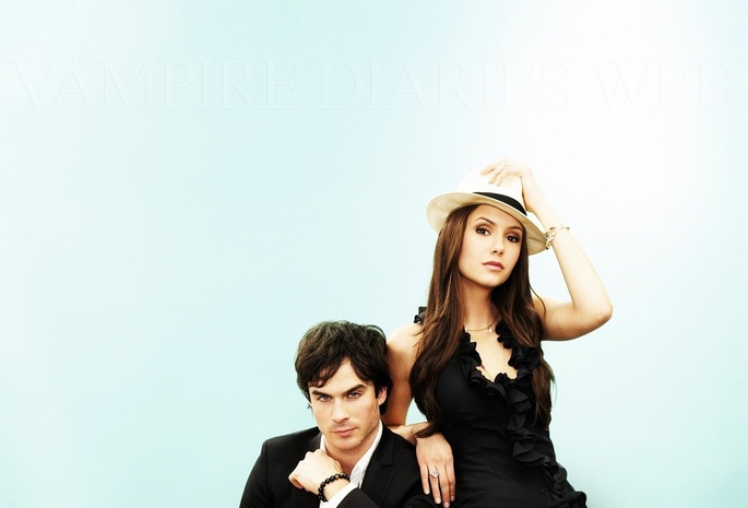 nina dobrev, , ian somerhalder,  