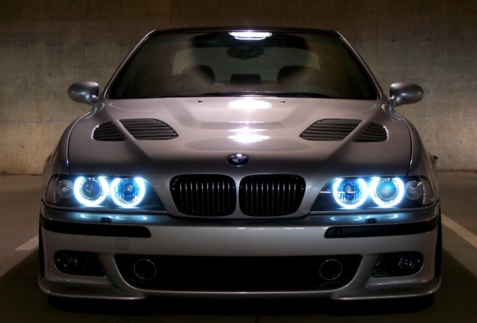 BMW, E39, 5 Series, , , M3, Angel Eyes, , , 