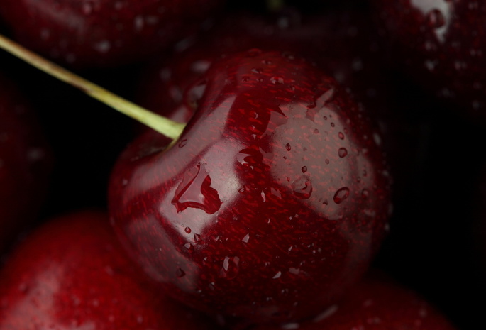 , , , fruit, , cherry, , , food, macro