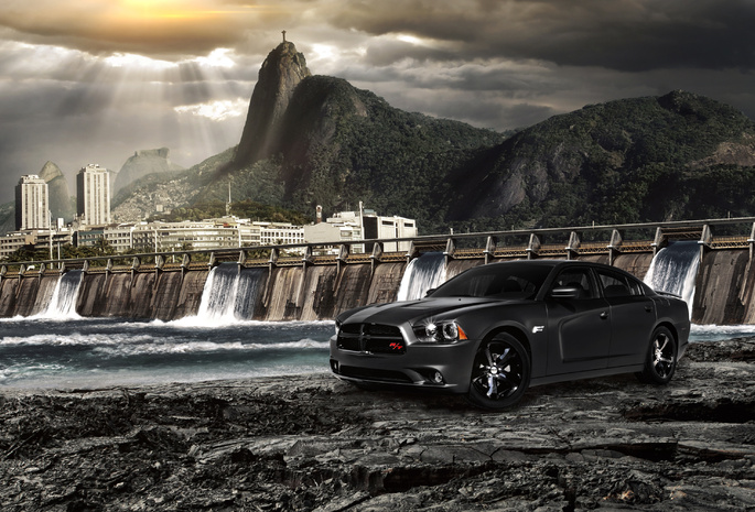 rio de janeiro, dodge, ,   , charger, Fast five, 