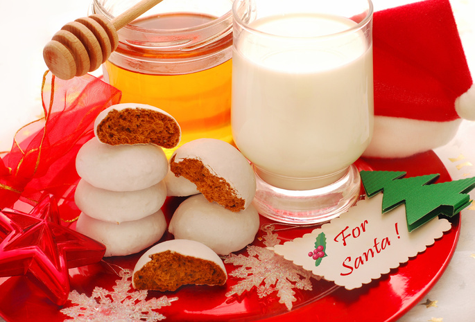 christmas cookies, cakes, holiday, Beautiful, christmas, for santa, drink, cool, colors, beauty