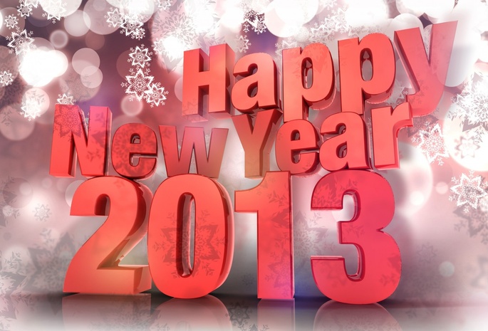  , 2013, 3d, happy new year