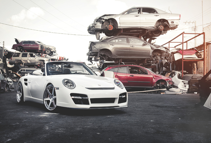 Porsche, , white, , turbo,  , , 911