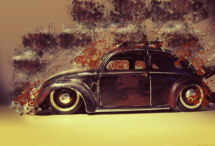 , resto, beetle, Volkswagen