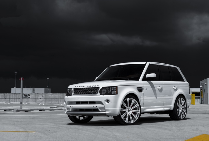 Land rover, ,  ,  , white, range rover, sport