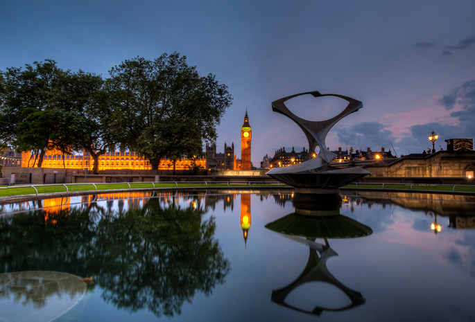 , big ben, uk, night, , London, , england