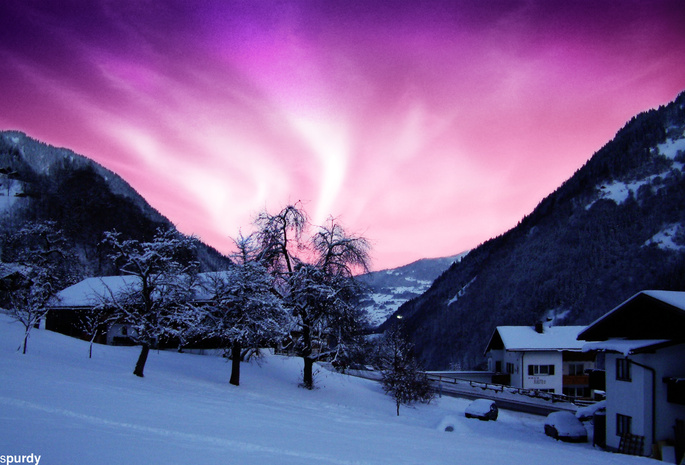 aurora, cool, ,  , northern lights, alaska