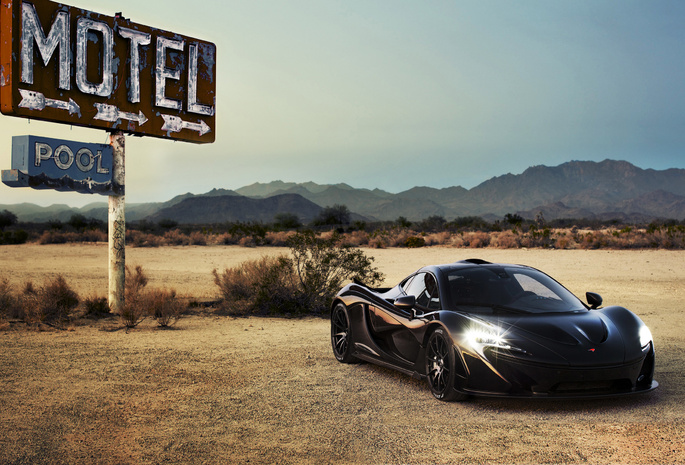 , car, , , black,  , Mclaren p1