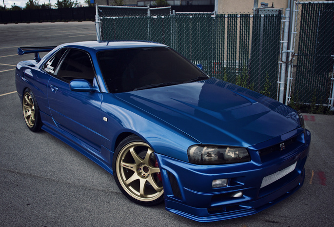 Nissan, , r34, skyline gtr