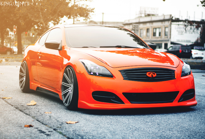 , stance, Infiniti, , orange, tuning, g35, 