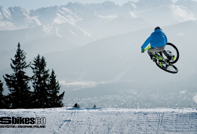 , Mtb, downhill, bike, freeride, winter.snow, , 