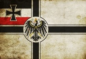 Флаг, германия, орел, имперский военно-морской флаг германии периода 1871-1 ...