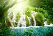 , , , , , Waterfall, 