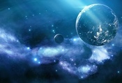unknown planet, , , , , Blue nebula