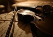 скрипка, Музыка, ноты