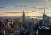 New york, manhattan, empire state building, -