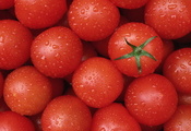 чистые, вкусно, красные, томаты, помидоры, Еда