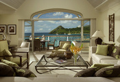water, room, luxury, design, decor, sea, House, terrace, modern, villa, sky ...
