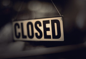 , , lettering, bokeh, , 1920x1200, Closed, , sign