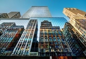 здания, небоскрёбы, нью-йорк, new york city
