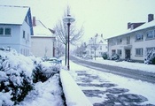улица, город, зима, winter, snowy street, снег