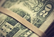 макро, dollars, надпись, Деньги, цифра, купюры, доллары