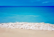 песок, волны, море, океан, пляж, вода, купание, пена, морская пена, лето, о ...