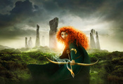 disney, scotland, the movie, Brave, merida, pixar, red hair, film, princess