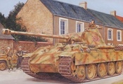  , , ron volstad, sd.kfz. 171, panzerkampfwagen v panther