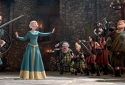queen, Brave, king, the movie, warriors, red hair, disney, scotland, film,  ...