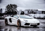 aventador, авентадор, wheels, white, ламборгини, black, Lamborghini, lp700- ...