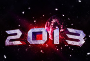 New year,  , earth, 2013, , , space