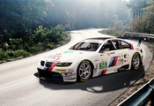 , race car, , e92, m3, white, , , , Bmw