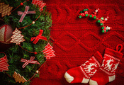 winter, ribbon, Christmas tree, merry christmas, happy new year, holiday, c ...