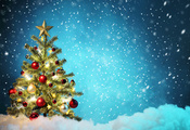 snow, ornament, christmas decoration, christmas tree, new year, Merry chris ...