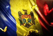yellow, red, flag, design, md, Moldova, mocanu, blue, marin