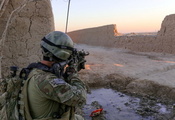 soldier, Special forces patrol, afghanistan