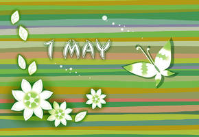 1 мая, праздник труда, весна