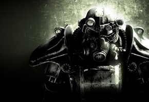 Fallout 3, броня, железо, робот