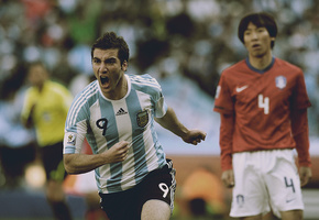football wallpapers, korea, real madrid, , Gonzalo higuain, argentina