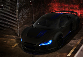 r8, Audi, , , black