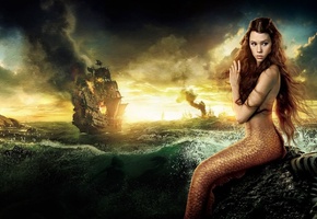 syrena, the movie, astrid berg__s-frisbey, Pirates of the caribbean, disney, on stranger tides