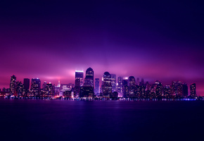 night, , , , city, manhattan, New york, , 