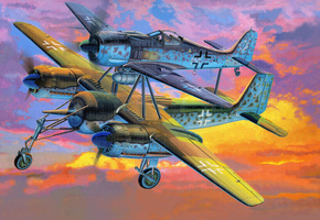 Focke wulf, fw-190-mistel, 