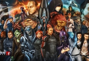 Fan art, , , , , mass effect, 