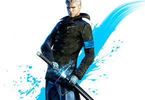game wallpapers, dmc, vergil, , Devil may cry 5
