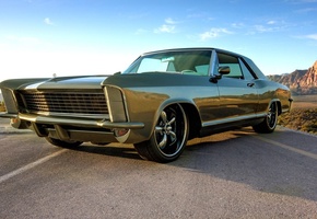 green, Buick, , , muscle car, riviera,  , 1965